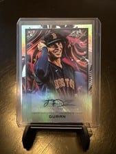 2022 Topps Fire Autographs Jarren Duran #FA-JD card
