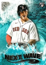 2022 Topps Gallery Next Wave Jarren Duran #NW-13 card