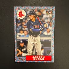 2022 Topps Japan Edition 1987 Topps Cherry Tree Jarren Duran #87B-14 card