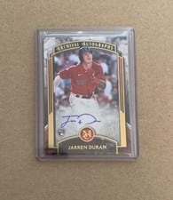 2022 Topps Museum Collection Archival Autographs Jarren Duran #AA-JDU card
