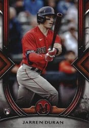 2022 Topps Museum Collection Base Set Jarren Duran #43 card