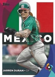 2023 Topps 2023 World Baseball Classic Stars Jarren Duran #WBC-39 card