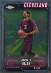 2024-25 Topps Chrome Base Set Jarrett Allen #17 card