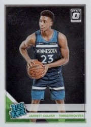 2019-20 Donruss Optic Base Set Jarrett Culver #160 card