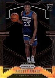 2019-20 Panini Prizm Base Set Jarrett Culver #252 card