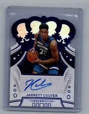 2019 Panini Crown Royale Rookie Autographs Jarrett Culver #CR-JCV card