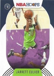 2020-21 Hoops Base Set Jarrett Culver #37 card