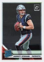 2019 Donruss Optic Base Set Jarrett Stidham #157 card