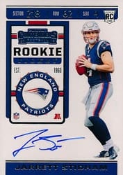2019 Panini Contenders Base Set Jarrett Stidham #122 card