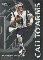 2020 Panini Playoff Call to Arms Jarrett Stidham #CA-16 card