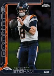 2025 Topps Chrome Base Set Jarrett Stidham #89 card