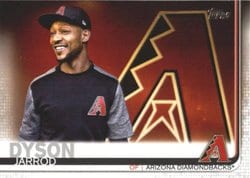 2019 Topps Base Set Jarrod Dyson #351 card