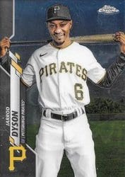 2020 Topps Chrome Update Base Set Jarrod Dyson #U-44 card