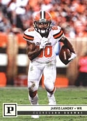 2018 Panini Base Set Jarvis Landry #72 card