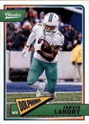 2018 Panini Classics Base Set Jarvis Landry #54 card