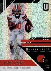 2018 Panini Unparalleled Base Set Jarvis Landry #46 card