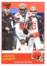 2019 Score Base Set Jarvis Landry #104 card