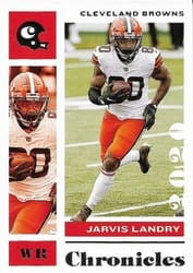 2020 Panini Chronicles Base Set Jarvis Landry #24 card