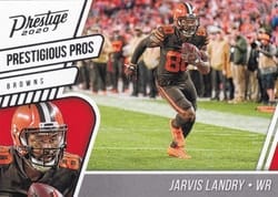 2020 Panini Prestige Prestigious Pros Jarvis Landry #PP-JL card