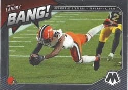 2021 Panini Mosaic Bang! Jarvis Landry #11 card