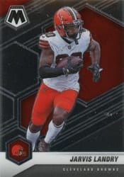 2021 Panini Mosaic Base Set Jarvis Landry #55 card