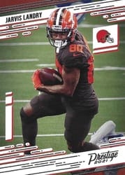 2021 Panini Prestige Base Set Jarvis Landry #119 card