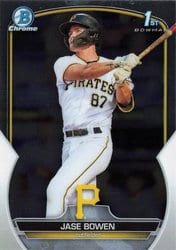 2023 Bowman Chrome Prospects Jase Bowen #BCP-146 card