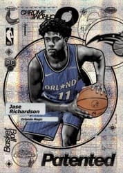 2025-26 Topps Chrome Patented Jase Richardson #PD-29 card