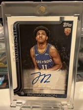 2025-26 Topps Flagship Real One Rookie Autographs Jase Richardson #TFRR-JR card
