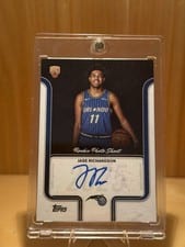 2025-26 Topps Rookie Photo Shoot Autographs Jase Richardson #RP-JR card