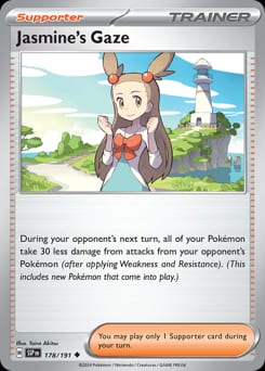 Surging Sparks Jasmine's Gaze #178 card