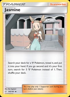 Team Up Jasmine #145 card