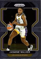 2022 Panini Prizm WNBA Base Set Jasmine Walker #37 card