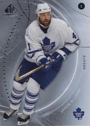 2025-26 SP Game Used Base Set Jason Allison #84 card