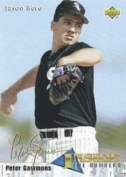 1993 Upper Deck Base Set Jason Bere #453 card