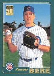2001 Topps Base Set Jason Bere #657 card