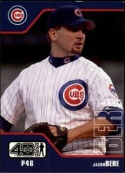 2002 Upper Deck 40-Man Base Set Jason Bere #622 card