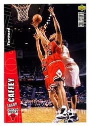 1996-97 Collector's Choice Base Set Jason Caffey #220 card