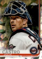 2019 Topps Chrome Sapphire Edition Base Set Jason Castro #406 card