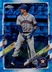 2021 Topps Chrome Sapphire Edition Base Set Jason Castro #620 card