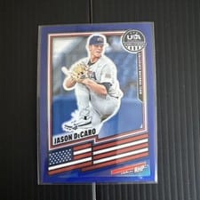 2026 Panini Stars and Stripes Prizm USA Jason DeCaro Snakeskin #105 card