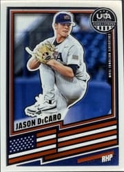 2026 Panini Stars & Stripes Prizm Base Set Jason DeCaro #105 card