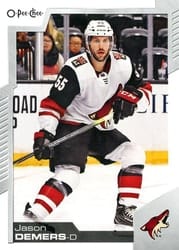 2020-21 O-Pee-Chee Base Set Jason Demers #461 card