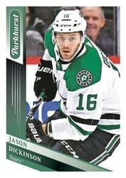 2019-20 Parkhurst Base Set Jason Dickinson #196 card