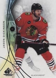 2024-25 SP Game Used Base Set Jason Dickinson #117 card