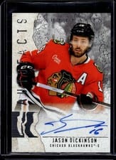 2025-26 Upper Deck Artifacts Autofacts Jason Dickinson #AF-JD card