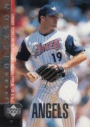 1998 Upper Deck Base Set Jason Dickson #21 card