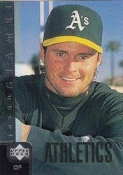 1998 Upper Deck Base Set Jason Giambi #183 card