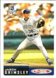 2002 Topps Total Base Set Jason Grimsley #66 card