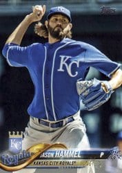 2018 Topps Base Set Jason Hammel #385 card